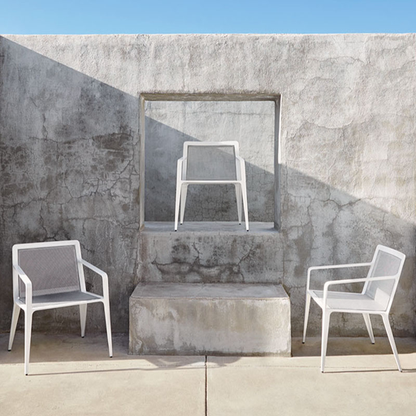 STILL SIDE CHAIR WITH FLEX FABRIC, GRADE B