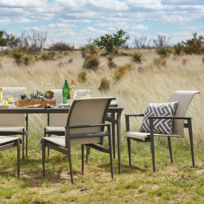 FLIGHT STACKING ARM CHAIR WITH GRADE A SLING