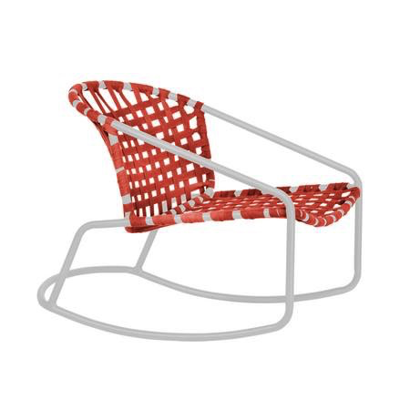 KANTAN ALUMINUM ROCKER WITH SUNCLOTH STRAP