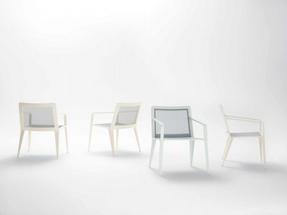 STILL SIDE CHAIR WITH FLEX FABRIC, GRADE B