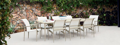 FLIGHT STACKING ARM CHAIR WITH GRADE A SLING