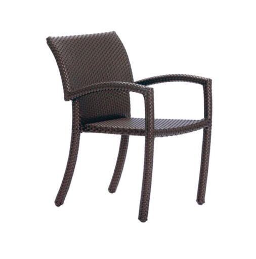 FUSION STACKING ARM CHAIR IN BRONZE