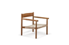 TIBBO LOUNGE CHAIR WITH VULCANO MATTE WEAVE
