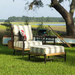LOW COUNTRY LOUNGE CHAIR WITH GRADE C FABRIC/SELF WELT
