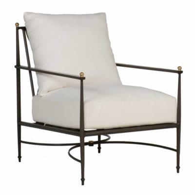 ROMA SPRING LOUNGE CHAIR IN SLATE GRAY