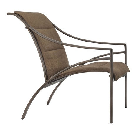 PASADENA PADDED SLING LOUNGE CHAIR WITH GRADE A SLING