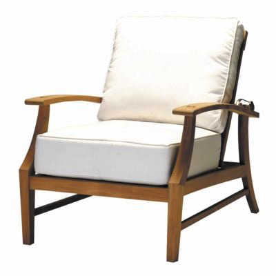 CROQUET TEAK RECLINER