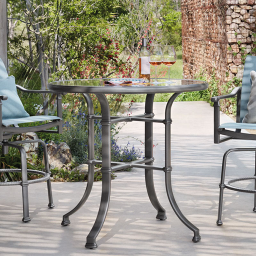 FREMONT 42 ROUND BAR UMBRELLA TABLE WITH SOLID  TOP