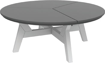 DEX 40 INCH ROUND ROUND CHAT TABLE / STANDARD COLOR