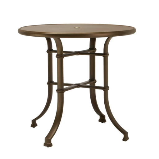 FREMONT 42 ROUND BAR UMBRELLA TABLE WITH SOLID  TOP