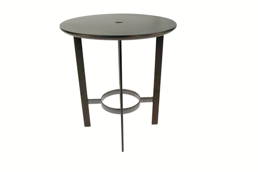 PARKWAY 36 INCH ROUND BAR TABLE / SOLID TOP (no umbrella hole) - Kolo Collection