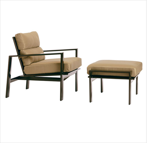 PARKWAY CUSHION OTTOMAN WITH GRADE A FABRIC