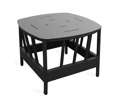 OSLO SIDE TABLE, STOCKED FINISH