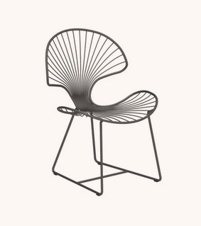 OSTREA DINING CHAIR - ANTHRACITE
