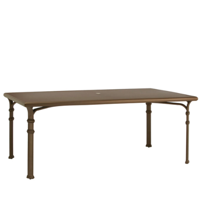 FREMONT 44 x 78 DINING TABLE WITH NOVA ALUMINUM TOP