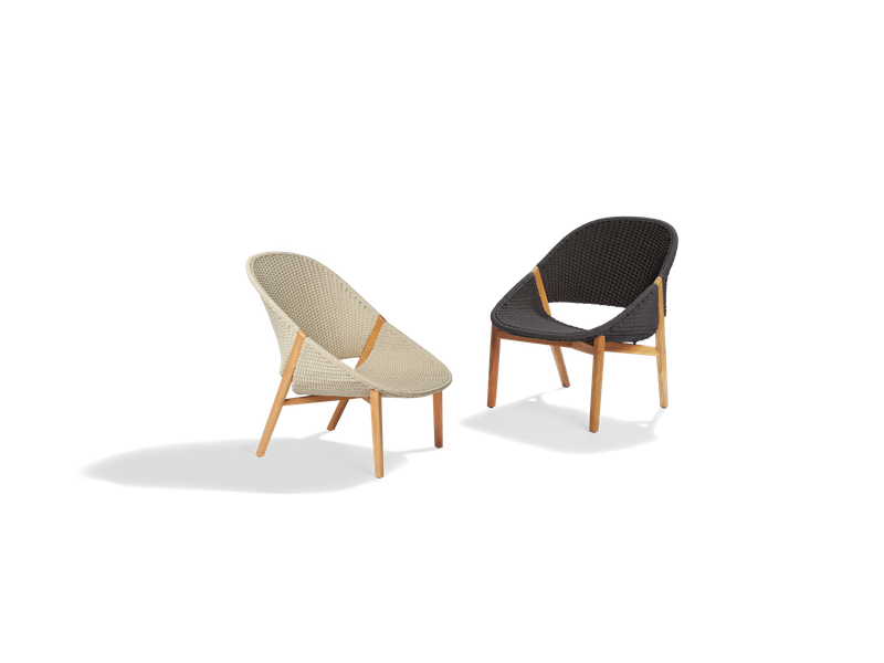 ELIO HIGH BACK LOUNGE CHAIR - LINEN WEAVE