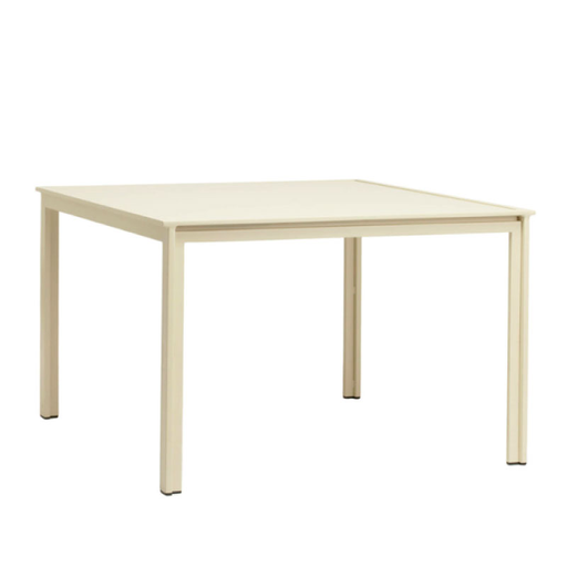 SWIM 45 X 45 DINING TABLE WITH SOLID ALUMINUM TOP
