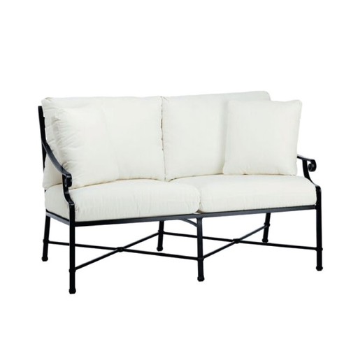 VENETIAN LOVE SEAT WITH CUSHIONS IN GRADE A FABRIC