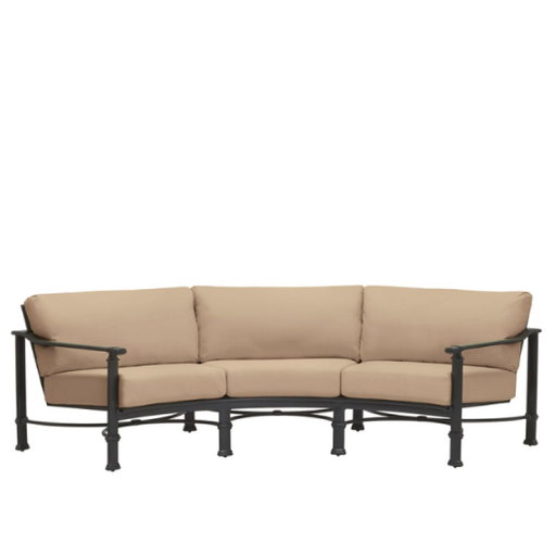 FREMONT CURVED SOFA WITH GRADE A FABRIC