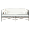 AMALFI TUXEDO DEEP SOFA 72 INCH, EPOXY COATED STEEL
