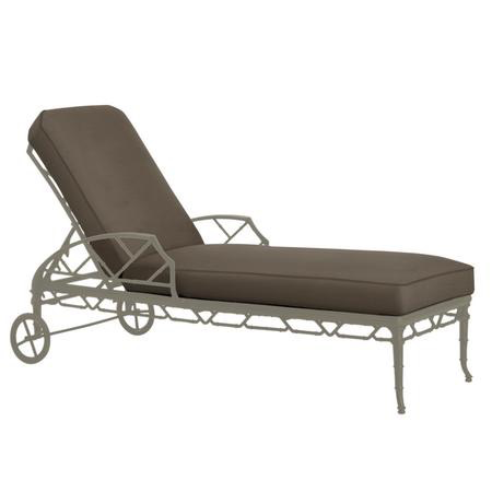 CALCUTTA ADJUSTABLE CHAISE WITH WHEELS, GRADE A FABRIC