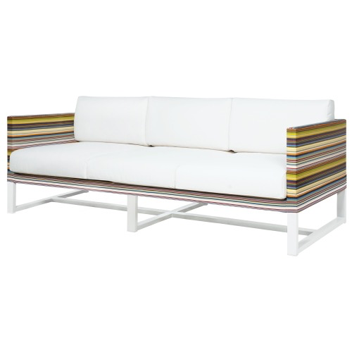 STRIPE 3-SEATER /PC ALUMINUM/GRADE A