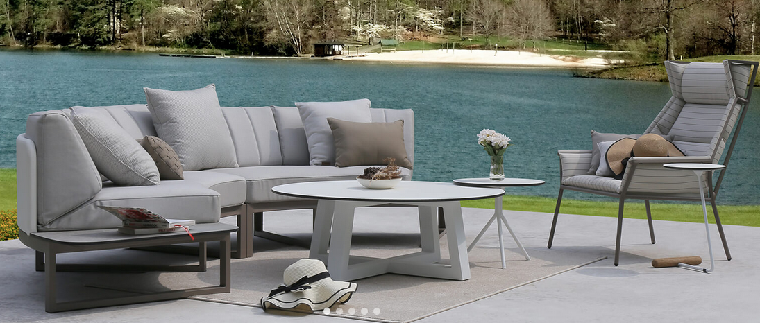 BABBO CONFIG 4 / GRADE C FABRIC / HPL TABLE TOPS