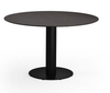 STIZZY 50 IN RD PEDESTAL TABLE, PC STEEL BASE STANDARD FINISH/FULL HPL TOP