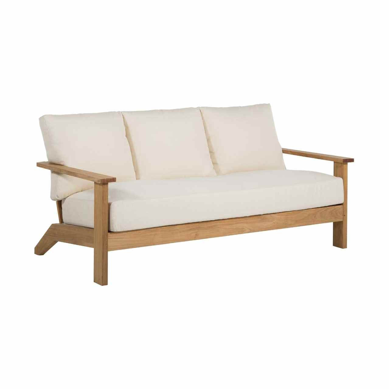ASHLAND TEAK SOFA - NATURAL