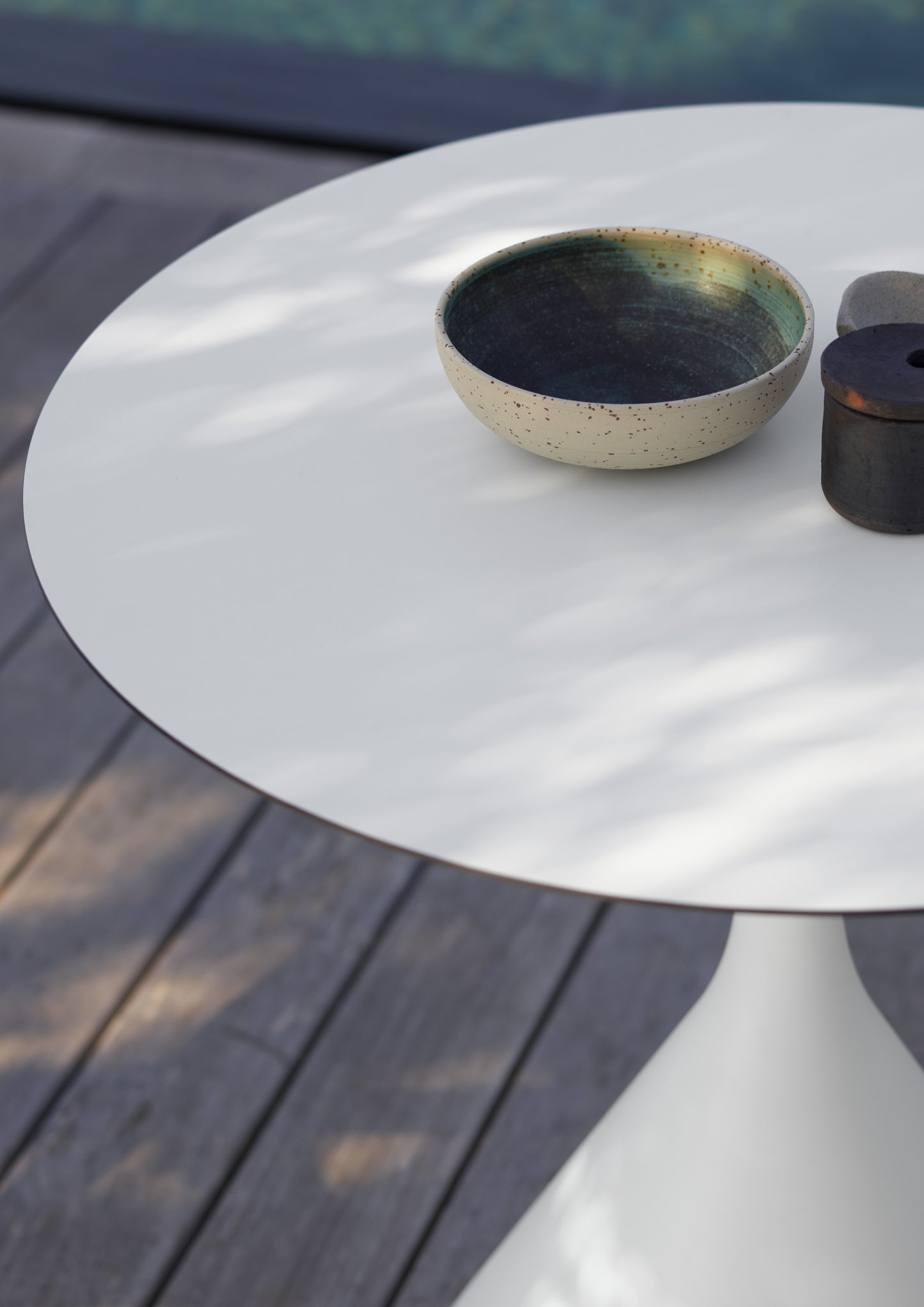 SATELLITE 45 INCH ROUND LOW DINING TABLE