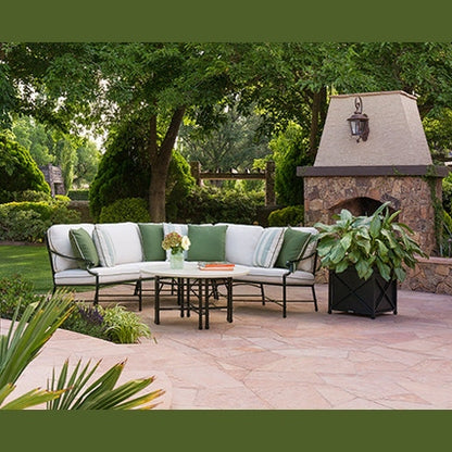 VENETIAN LEFT LOVESEAT SECTIONAL GRADE A