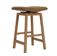 UNIVERSAL LOOM SWIVEL BAR STOOL