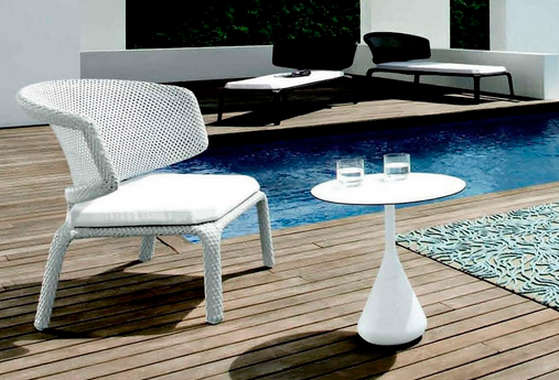 SATELLITE 16 INCH ROUND SIDE TABLE
