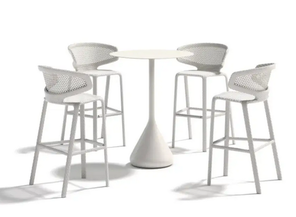 SATELLITE 31.5 INCH ROUND COUNTER (36.25"H) TABLE