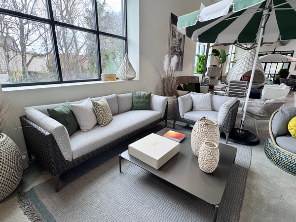 DEDON MU 4-SEATER + LOUNGE CHAIR - Kolo Collection