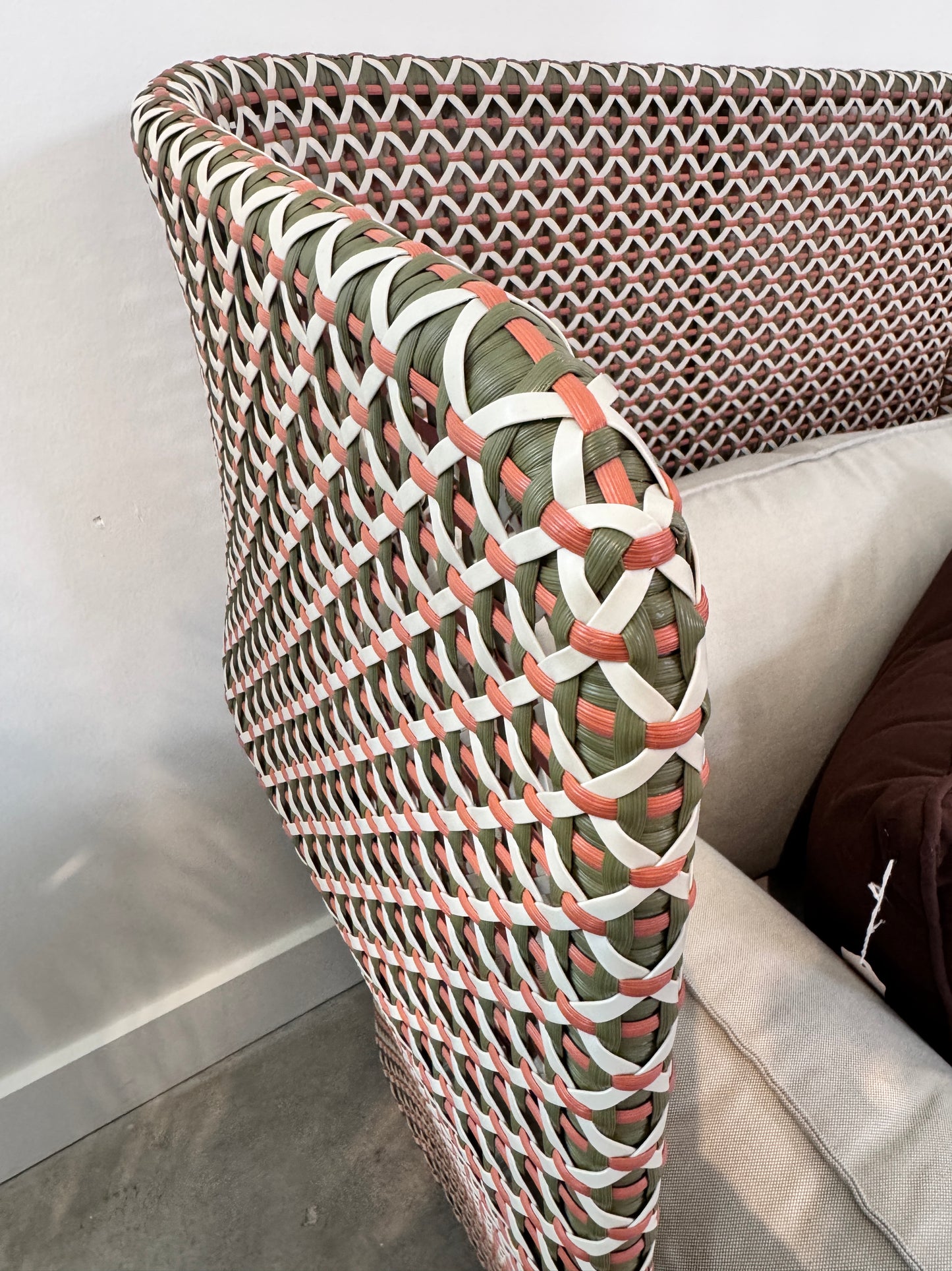 DEDON MBARQ 3-SEATER HIGH BACKREST