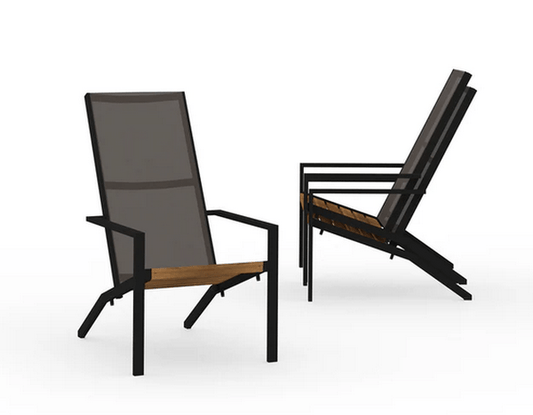 BONDI TALL ADIRONDACK W/ULTRA DURABLE FINISH/TEAK SEAT/GRADE K BACK - Kolo Collection