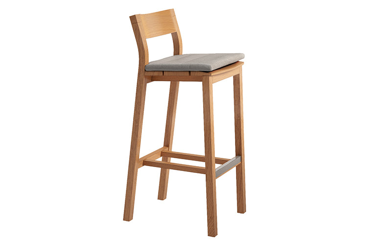 KOS BAR CHAIR / TEAK - Kolo Collection