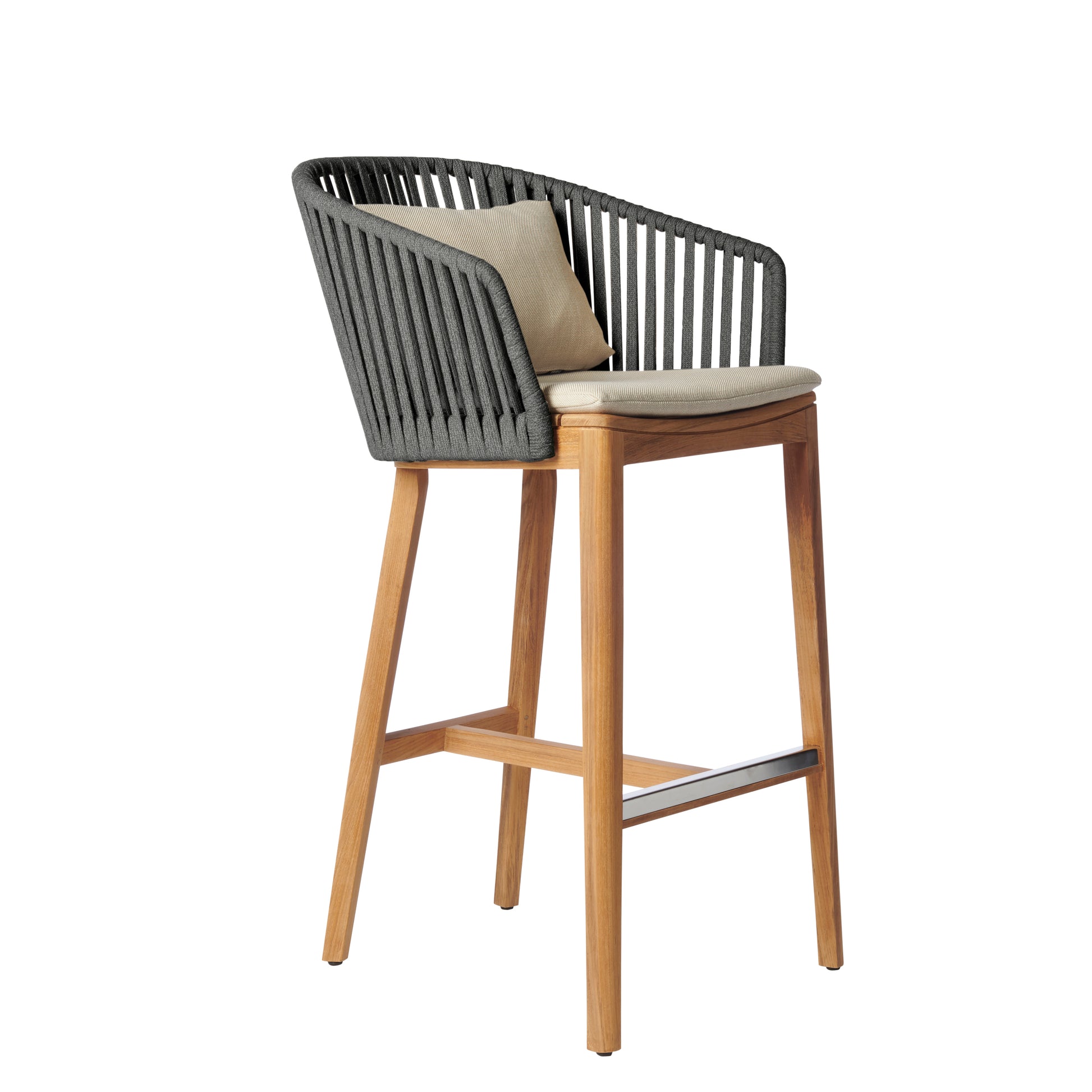 MOOD BAR CHAIR / TEAK BASE - Kolo Collection