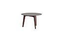 H 26" ROUND OCCASIONAL TABLE SLATE TOP