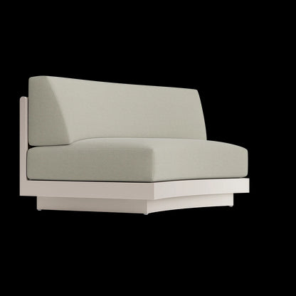 HUNTLEY CURVED ARMLESS SECTIONAL GRADE A