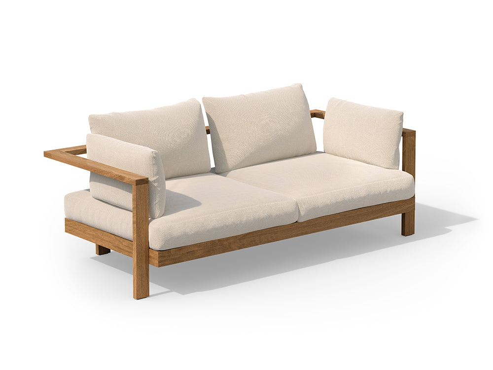PURE 2-SEATER SOFA / TEAK