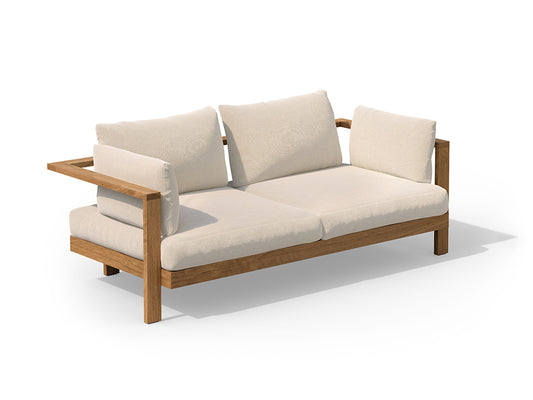 PURE 2-SEATER SOFA / TEAK