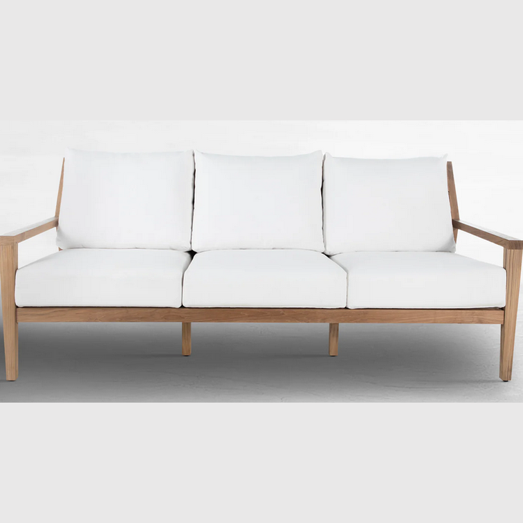 SAVANNAH TEAK SOFA NATURAL DREAM/GRADE A/NO WELT