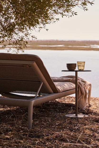 NAGOMI LOUNGE CHAISE WITH WHEELS (CUSHION ADDITIONAL)
