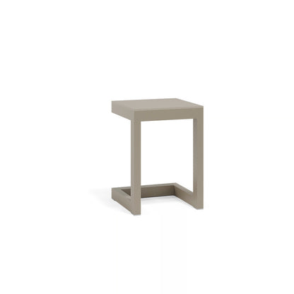 POSIDONIA 16.5" SQ C TABLE CREAM