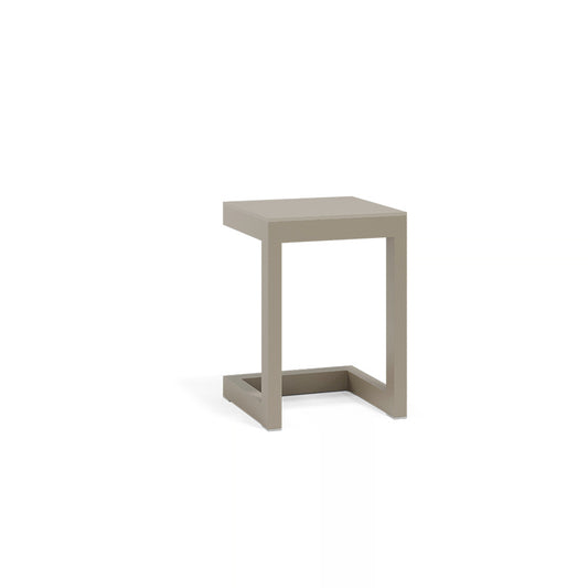 POSIDONIA 16.5" SQ C TABLE CREAM