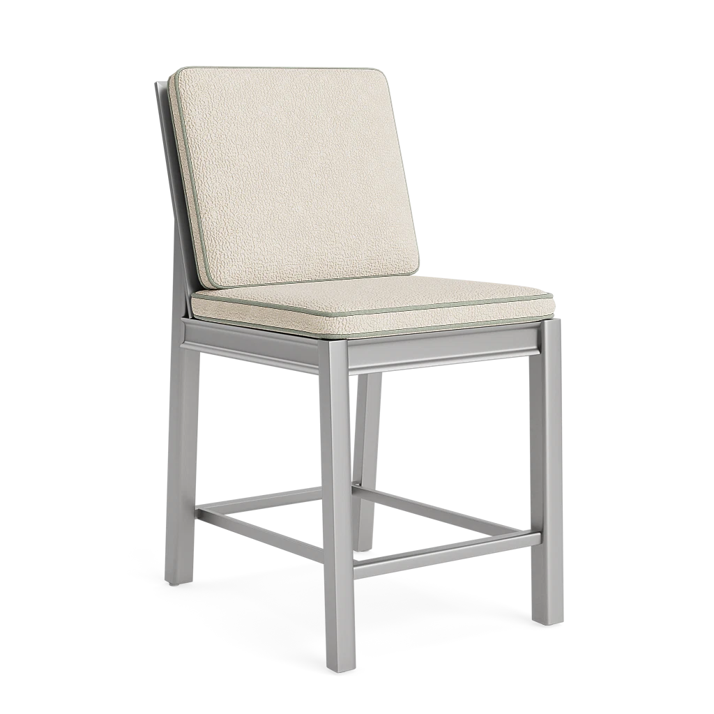 PALMETTO ARMLESS COUNTER STOOL W/ GRADE C CUSHION
