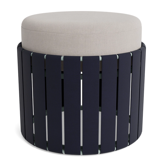 VENTURA 20" ROUND POUF W/ 2" STRAP GRADE B CUSHION