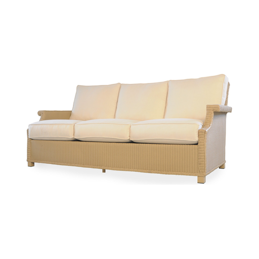 HAMPTONS DEEP SOFA WITH GRADE A FABRIC/SELF WELT